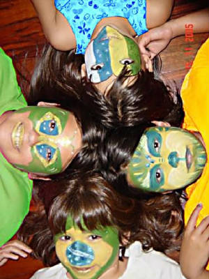 Face painting for parties